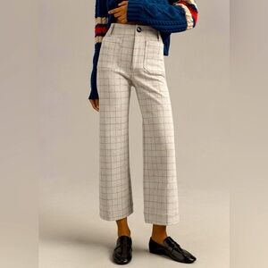 Colette Cropped Wide Leg Pants